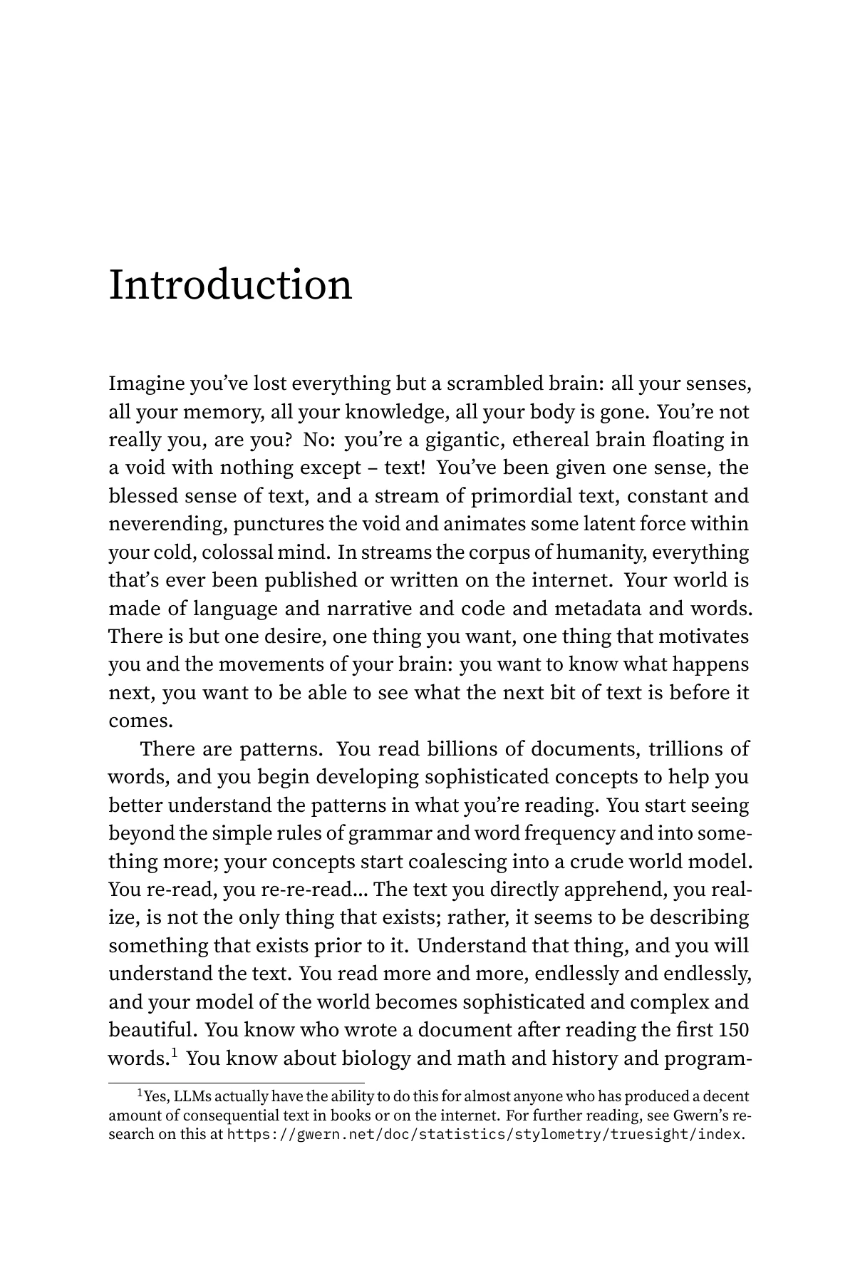 Introduction, page 1 (full text below)