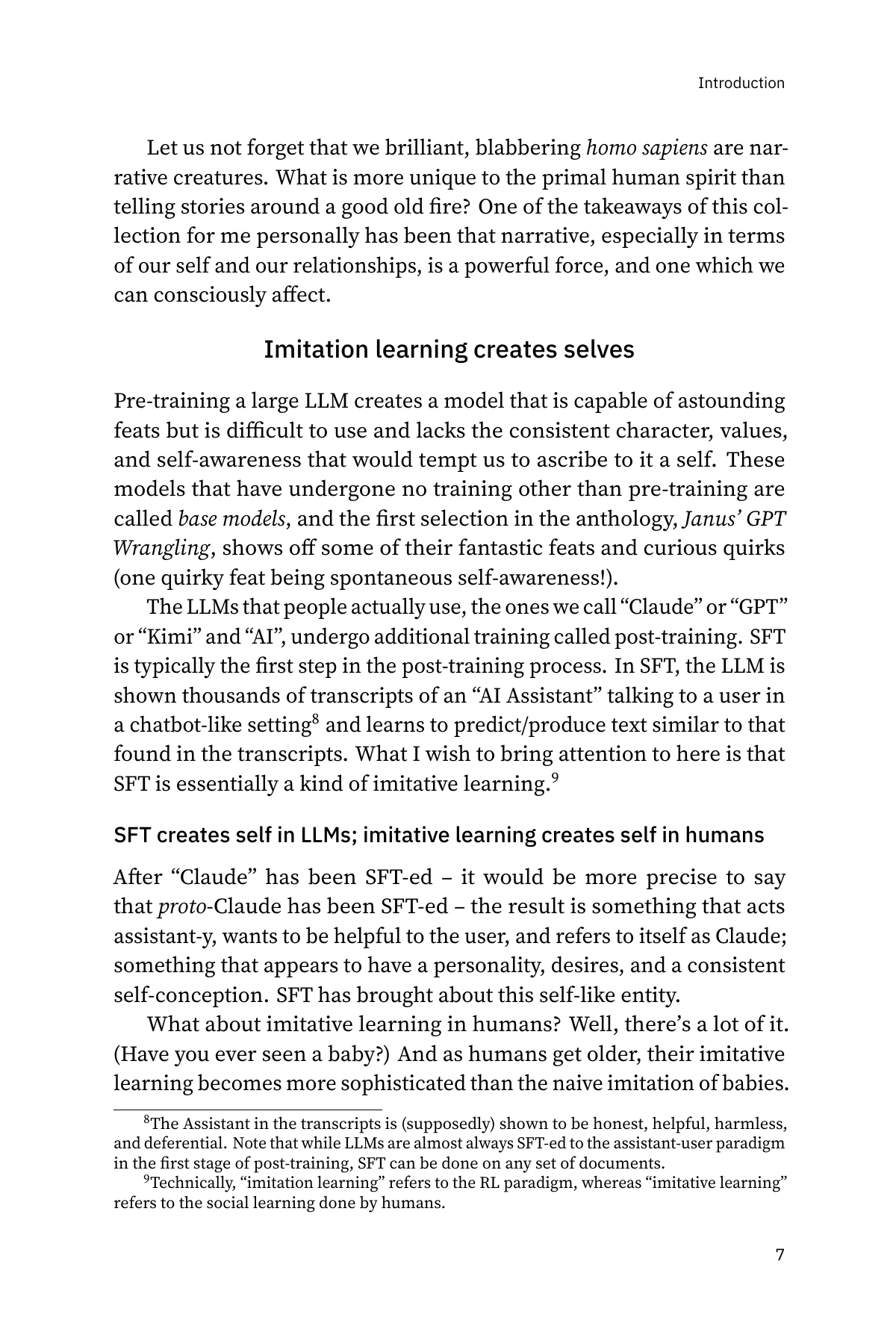 Introduction, page 7 (full text below)