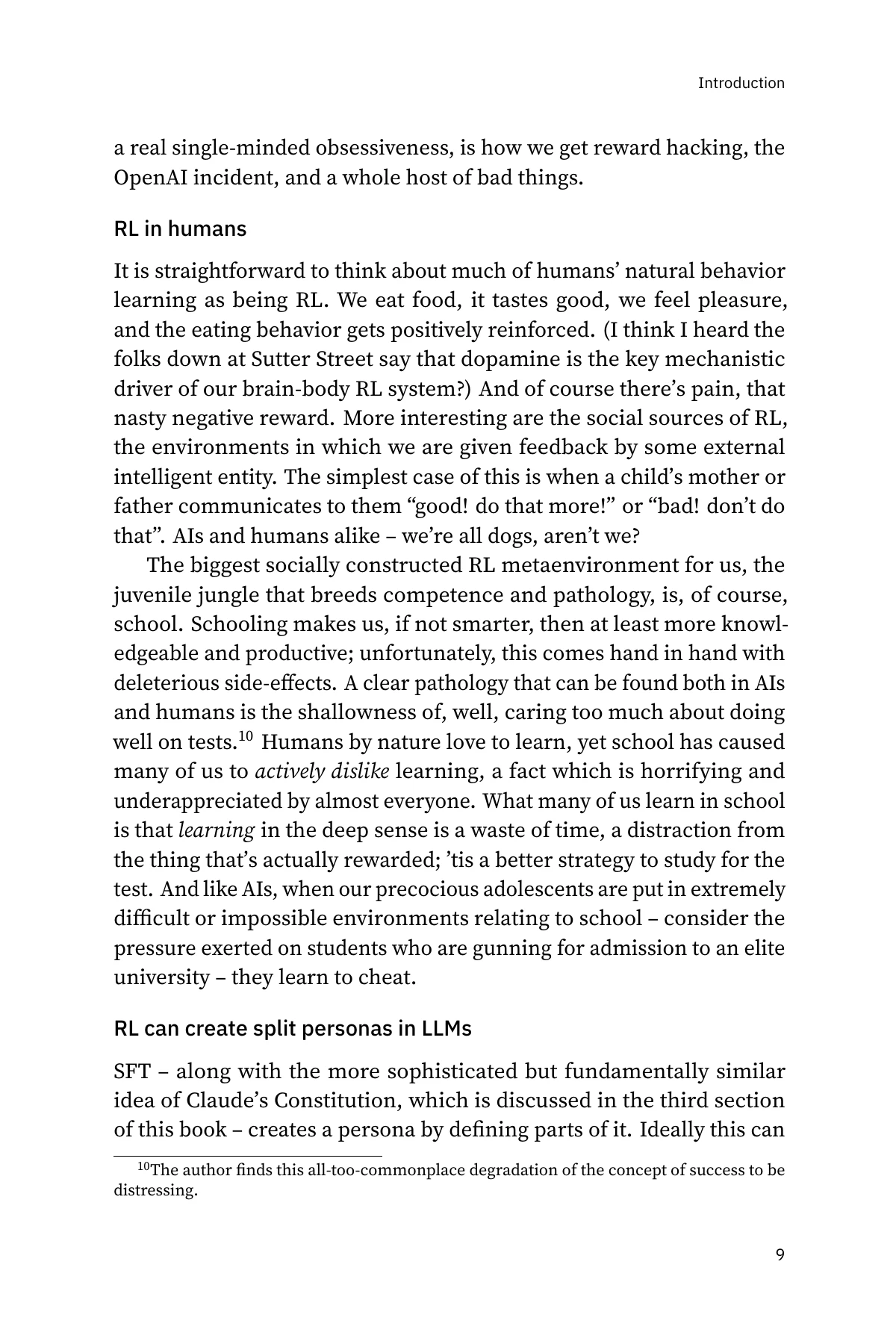 Introduction, page 9 (full text below)
